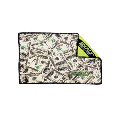 Exalt Paintball Microfiber Goggle Cloth - Player Size - Cash Money