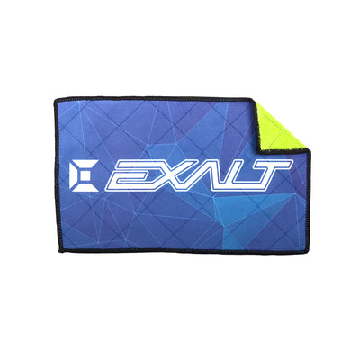 Exalt Paintball Microfiber Goggle Cloth - Player Size - Crystal Blue