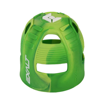 Exalt Paintball Tank Grip - 45-88ci - Lime Swirl