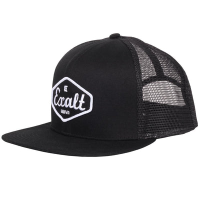 Exalt Paintball Snapback Hat - 909 Trucker - Black