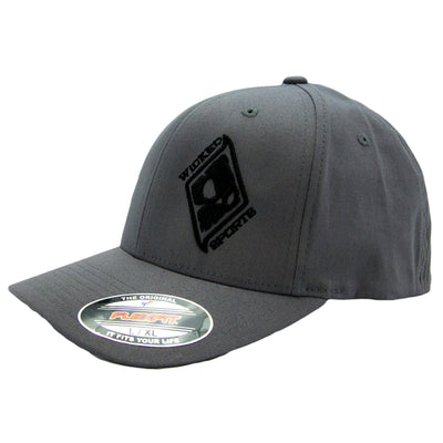 Wicked Sports FlexFit Hat - Gray