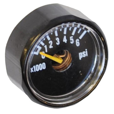 Ninja Air Mini Gauge - 0-6000 - MINI Size - Black