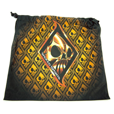 Wicked Sports Goggle Bag - Wicked Skulls - Orange