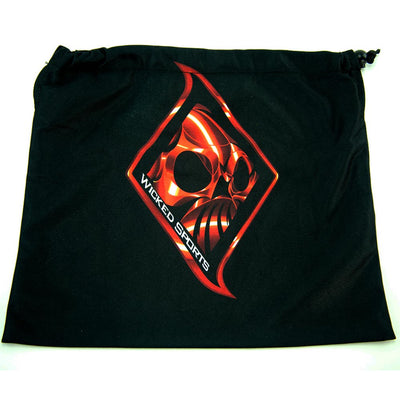 Wicked Sports Goggle Bag - WS Logo - Black