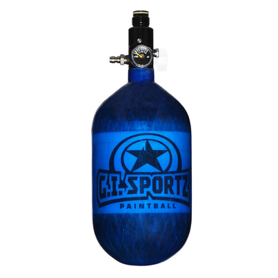 GI Sportz Carbon Fiber HPA Tank - 68/4500 - Blue