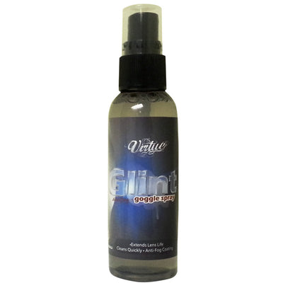 Virtue Glint Lens Cleaner & Protectant - Anti-fog Goggle Spray - 2oz