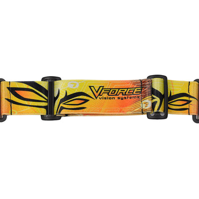 VForce Grill Goggle Strap - Orange / Yellow