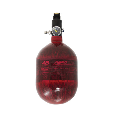 HK Army Aerolite Carbon Fiber HPA Tank - 48/4500 - Red