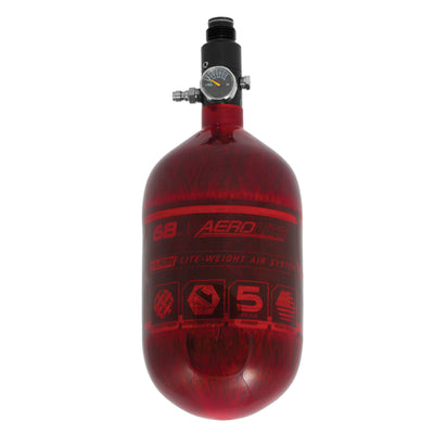 HK Army Aerolite Carbon Fiber HPA Tank - 68/4500 - Red