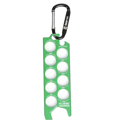 HK Army Paintball Sizer Guide - Neon Green