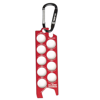 HK Army Paintball Sizer Guide - Red