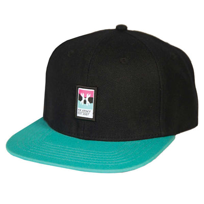 HK Army Snapback Hat - Wavy - Teal