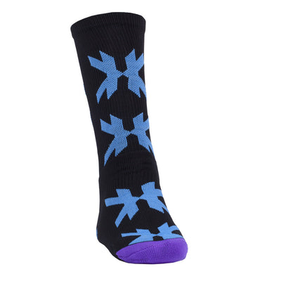 HK Army Speed Socks - Optic - Black / Blue / Purple