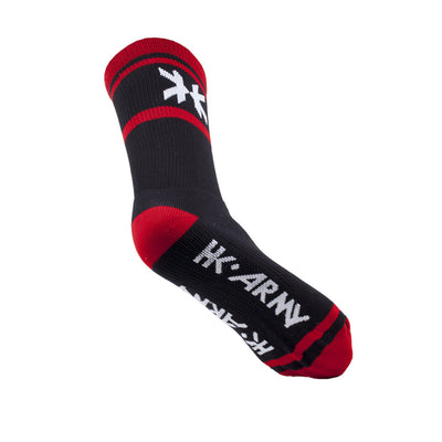 HK Army Speed Socks - Tracer - Black / Red