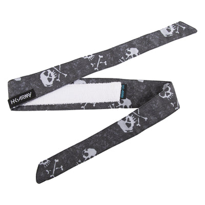 HK Army Headband - Hostilewear Vintage - Bones White