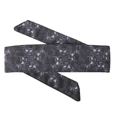 HK Army Headband - Hostilewear Vintage - Skulls Black