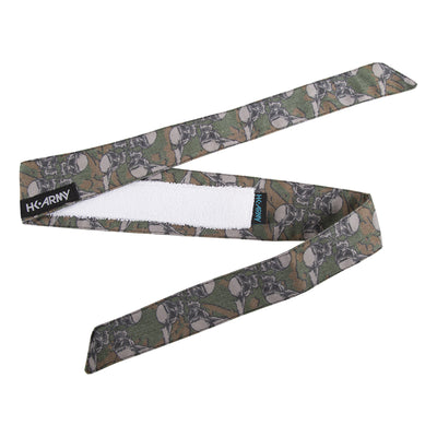HK Army Headband - Hostilewear Vintage - Skulls Forest