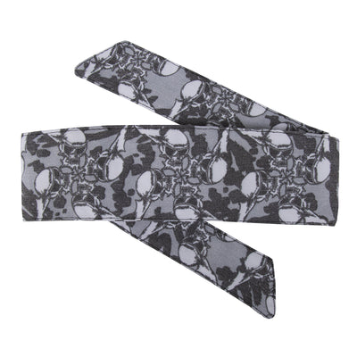 HK Army Headband - Hostilewear Vintage - Skulls Gray