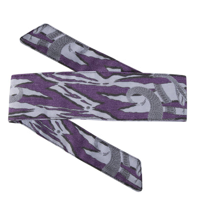 HK Army Headband - Hostilewear Vintage - Snake Purple