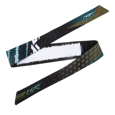 HK Army Headband - Retro Edge - Aqua / Gold