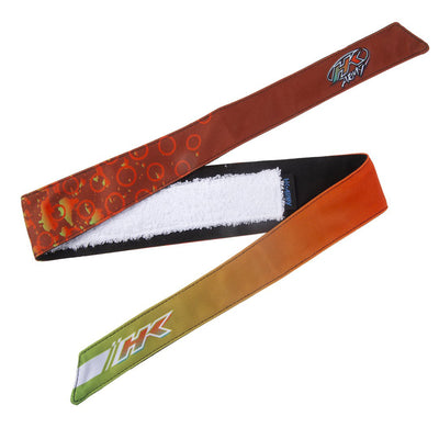 HK Army Headband - Retro Liquid - Orange / Lime