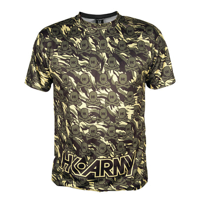 HK Army Dri Fit T-Shirt - All Over - Tiger Camo
