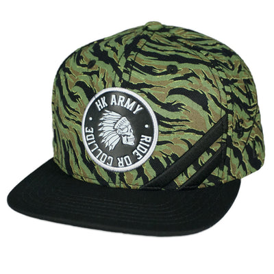 HK Army Snapback Hat - Collide - Camo / Black