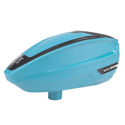 HK Army TFX 2.0 Paintball Loader - Turquoise / Black