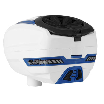 HK Army TFX 2.0 Paintball Loader - White / Blue