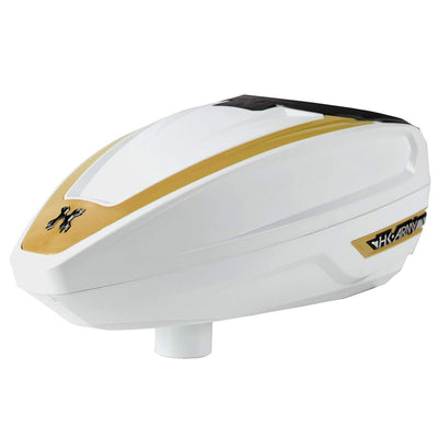 HK Army TFX 2.0 Paintball Loader - White / Gold