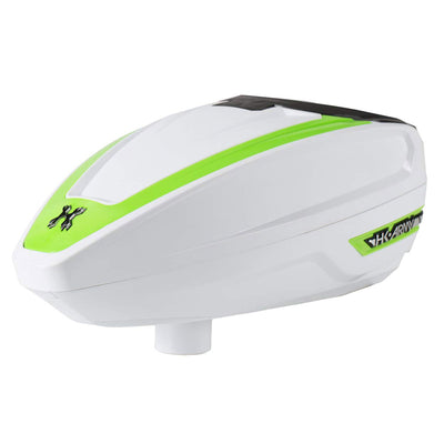 HK Army TFX 2.0 Paintball Loader - White / Neon Green