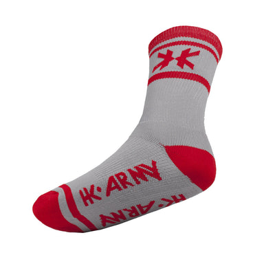 HK Army Speed Socks - Tracer - Grey / Red