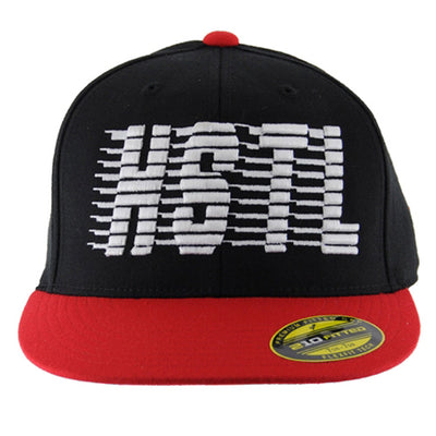 HK Army Fitted Hat - HSTL - Black / Red