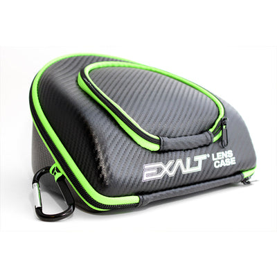 Exalt Paintball Carbon Series Lens Case - Black / Lime