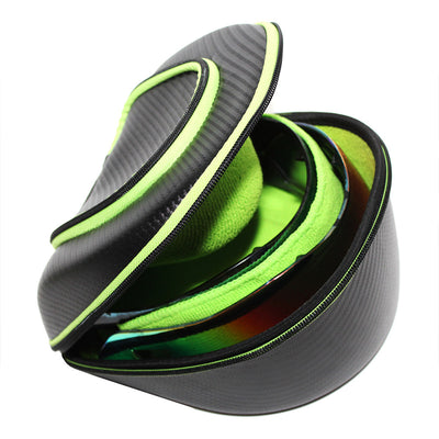 Exalt Paintball Carbon Series Lens Case - Black / Lime