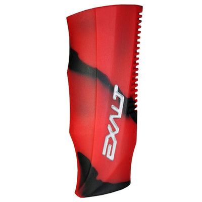 Exalt Paintball Luxe Regulator Grip Cover - Red / Black Swirl