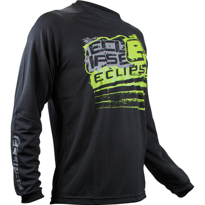 Planet Eclipse T-Shirt - Brawler Long Sleeve - Black