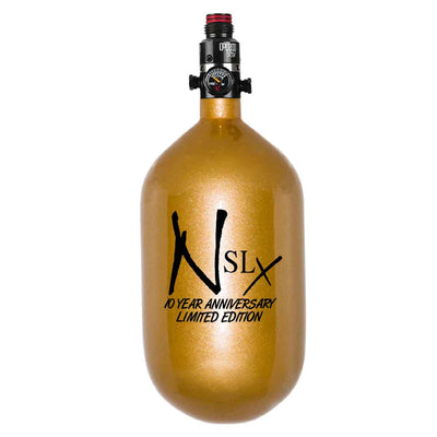 Ninja Carbon Fiber HPA Tank - 68/4500 SLX - PRO V2 REG - 10th Anniversary Gold