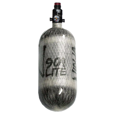 Ninja Carbon Fiber HPA Tank - 90/4500 LITE - PRO V2 REG - Grey