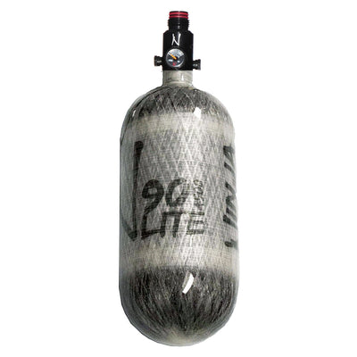 Ninja Carbon Fiber HPA Tank - 90/4500 LITE - UL REG - Grey