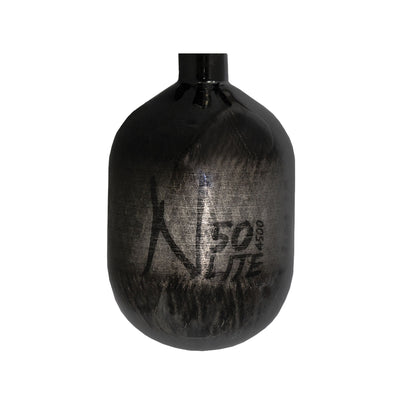 Ninja Carbon Fiber HPA Tank - 50/4500 LITE - TANK ONLY - Translucent Black (No Regulator)