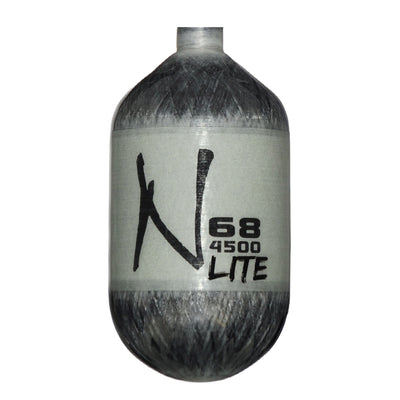 Ninja Carbon Fiber HPA Tank - 68/4500 LITE - TANK ONLY - Grey (No Regulator)