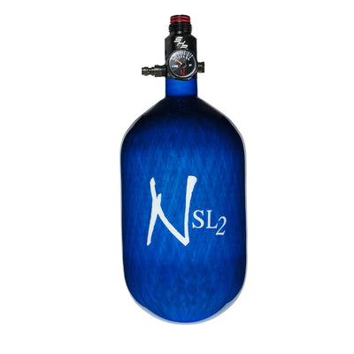 Ninja Carbon Fiber HPA Tank - 68/4500 SL2 - PRO V2 SHP REG - Blue