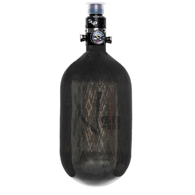 Ninja Carbon Fiber HPA Tank - 68/4500 - PRO V2 SLP REG - Translucent Black