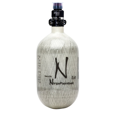 Ninja Carbon Fiber HPA Tank - 68/4500 - PRO V2 REG - Grey