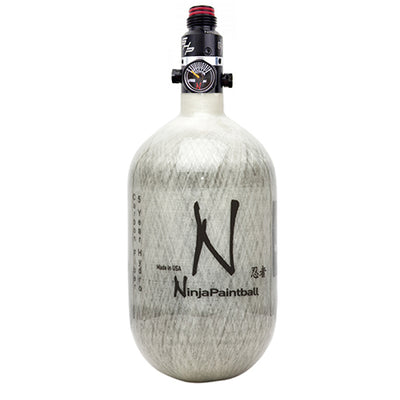 Ninja Carbon Fiber HPA Tank - 68/4500 - PRO V2 SHP REG - Grey