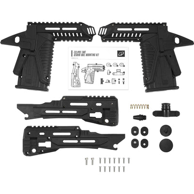 Planet Eclipse Gemini Rail Mounting Kit - EMC Kit - ETEK5 / LV1 - Black