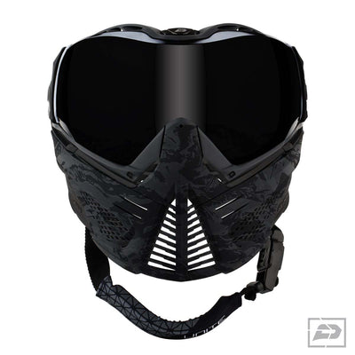 Push Unite Paintball Goggles & Case - Black Camo