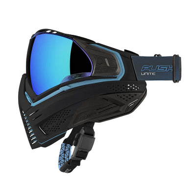 Push Unite Paintball Goggles & Case - Blue / Black