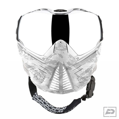 Push Unite Paintball Goggles & Case - White Camo